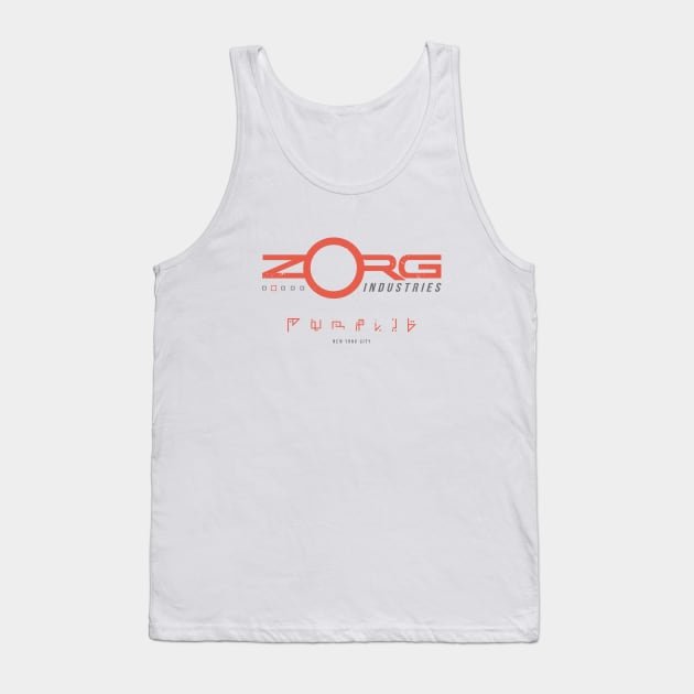 Zorg Industries (Aged look) Tank Top by MoviTees.com